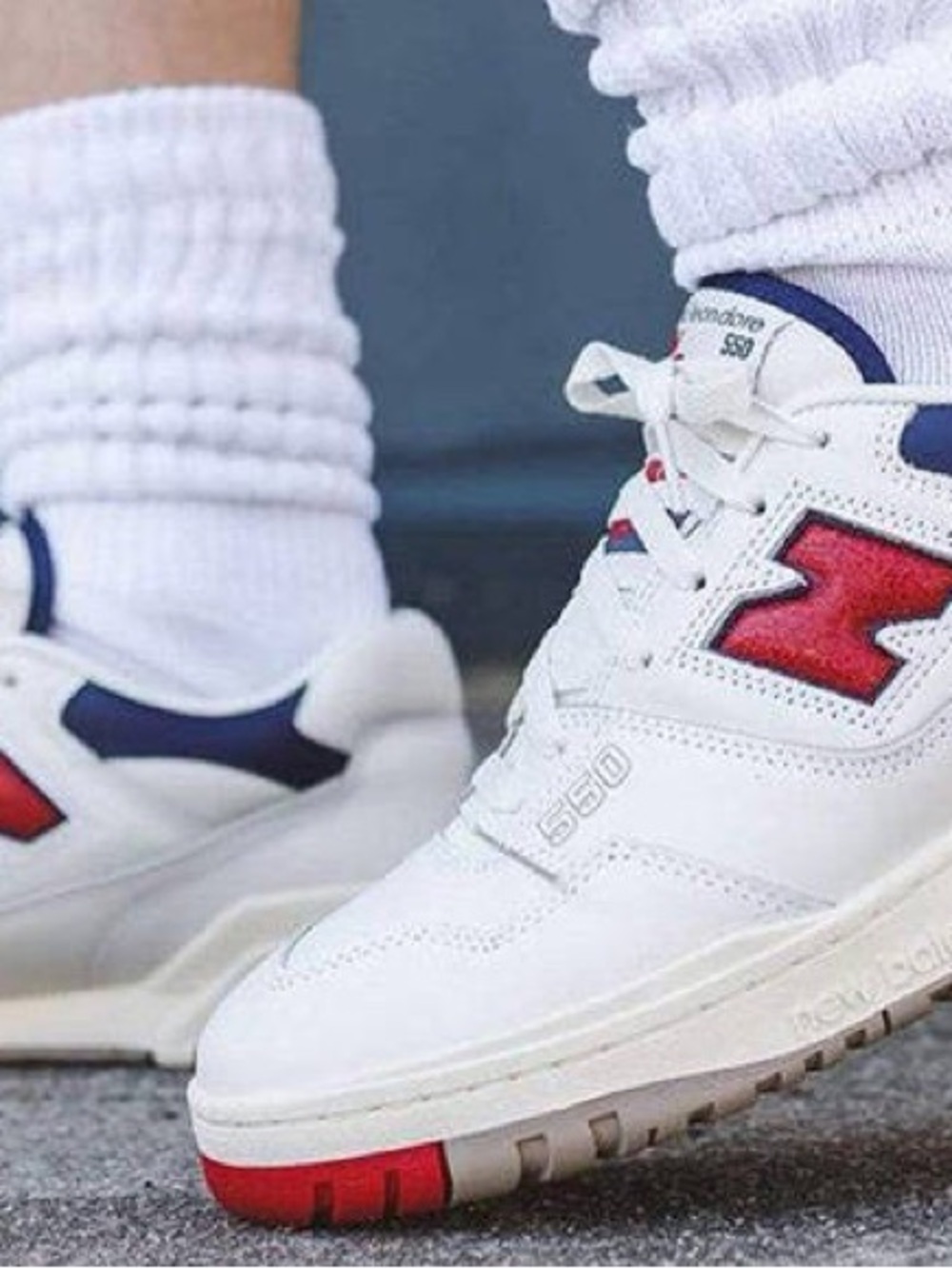 Aime Leon Dore New Balance 550
White Navy Red sz9